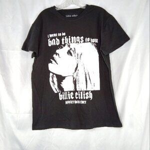 NWT Billie Eilish Unisex Shadow Short Sleeve Graphic T-shirt NEW Women XL